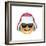 Emoji Sun Glasses Trapper hat-Ali Lynne-Framed Giclee Print