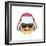 Emoji Sun Glasses Trapper hat-Ali Lynne-Framed Giclee Print