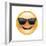 Emoji Sun Glasses-Ali Lynne-Framed Giclee Print