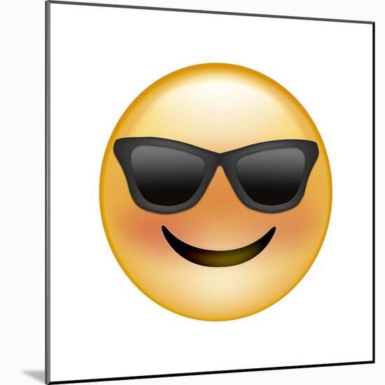 Emoji Sun Glasses-Ali Lynne-Mounted Giclee Print