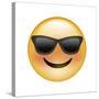 Emoji Sun Glasses-Ali Lynne-Stretched Canvas