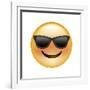 Emoji Sun Glasses-Ali Lynne-Framed Giclee Print