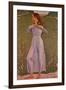 Emotion (Ergriffenheit), 1900-Ferdinand Hodler-Framed Giclee Print