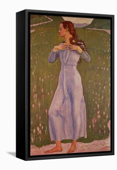 Emotion (Ergriffenheit), 1900-Ferdinand Hodler-Framed Stretched Canvas