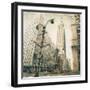 Emp St Bldg fr MadisonAve-Matthew Daniels-Framed Art Print