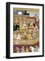 Emperor Akbar Conversing with Jesuit Missionaries-null-Framed Giclee Print