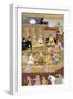 Emperor Akbar Conversing with Jesuit Missionaries-null-Framed Giclee Print