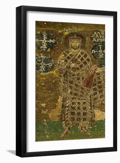 Emperor Alexander VII (912-913), the Short Reigning Brother of Leo VI, from the North Gallery-null-Framed Giclee Print