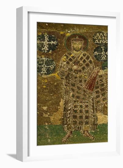 Emperor Alexander VII (912-913), the Short Reigning Brother of Leo VI, from the North Gallery-null-Framed Giclee Print