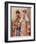 Emperor and Empress in Ancient Dress-Frederic De Haenen-Framed Giclee Print