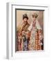 Emperor and Empress in Ancient Dress-Frederic De Haenen-Framed Giclee Print