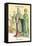 Emperor and Princess of Byzantine, 8th Century-Richard Brown-Framed Stretched Canvas