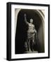 Emperor Augustus in Military Dress, Marble Figure from the Prima Porta-null-Framed Premium Giclee Print
