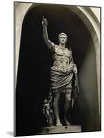 Emperor Augustus in Military Dress, Marble Figure from the Prima Porta-null-Mounted Premium Giclee Print