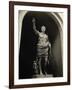 Emperor Augustus in Military Dress, Marble Figure from the Prima Porta-null-Framed Giclee Print