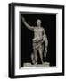 Emperor Augustus in Military Dress, Marble Figure from the Prima Porta-null-Framed Giclee Print