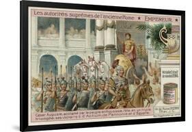 Emperor, Caesar Augustus-European School-Framed Giclee Print