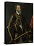Emperor Charles (Karl) V (1500-1558), in Whose Realm 'The Sun Never Set'-Titian (Tiziano Vecelli)-Stretched Canvas