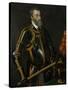 Emperor Charles (Karl) V (1500-1558), in Whose Realm 'The Sun Never Set'-Titian (Tiziano Vecelli)-Stretched Canvas