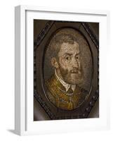 Emperor Charles V (1500-1558) after a Lost Portrait by Titian-Titian (Tiziano Vecelli)-Framed Giclee Print