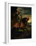 Emperor Charles V at the Battle of Muehlberg-Titian (Tiziano Vecelli)-Framed Giclee Print