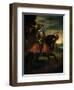 Emperor Charles V at the Battle of Muehlberg-Titian (Tiziano Vecelli)-Framed Giclee Print