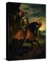 Emperor Charles V at the Battle of Muehlberg-Titian (Tiziano Vecelli)-Stretched Canvas