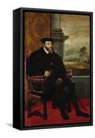 Emperor Charles V (Karl V), 1548-Titian (Tiziano Vecelli)-Framed Stretched Canvas