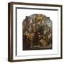 Emperor Charles VI and Count Gundacker Von Althan, 1728-Francesco Solimena-Framed Giclee Print