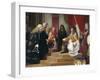 Emperor Charles VI Giving Audience to Venetian Ambassadors-Francesco Beda-Framed Giclee Print