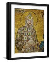 Emperor Constantine IX Monomachos (1042-1054) Holding the Money-Bag with the Church's Endowment-null-Framed Giclee Print