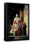 Emperor Francis I of Austria (1768-1835)-Johann Baptist Hoechle-Framed Stretched Canvas