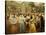 Emperor Franz Joseph, 1830-1916, at Ball in Vienna in 1900 to Salute Start of New Century-Wilhelm Gause-Stretched Canvas