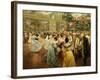 Emperor Franz Joseph, 1830-1916, at Ball in Vienna in 1900 to Salute Start of New Century-Wilhelm Gause-Framed Giclee Print