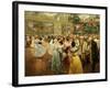 Emperor Franz Joseph, 1830-1916, at Ball in Vienna in 1900 to Salute Start of New Century-Wilhelm Gause-Framed Giclee Print