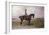 Emperor Franz Joseph I on His Austrian Horse, 1898-Julius von Blaas-Framed Giclee Print