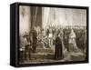 Emperor Franz Joseph in Budapest, Habsburg Empire, Hungary-null-Framed Stretched Canvas