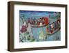 Emperor Frederic II Leaving Sicily with His Suite-null-Framed Photographic Print