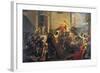 Emperor Frederick Barbarossa at Siege of Alexandria, 1174-1175-Carlo Arienti-Framed Giclee Print