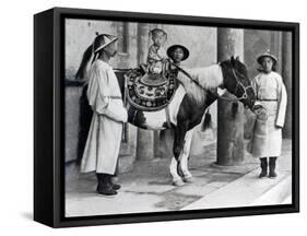 Emperor Guanxhu-Chinese Photographer-Framed Stretched Canvas
