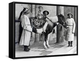 Emperor Guanxhu-Chinese Photographer-Framed Stretched Canvas