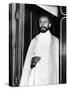 Emperor Haile Selassie I of Ethiopia Photographed at Euston Station-null-Stretched Canvas