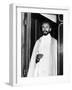 Emperor Haile Selassie I of Ethiopia Photographed at Euston Station-null-Framed Photographic Print