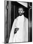 Emperor Haile Selassie I of Ethiopia Photographed at Euston Station-null-Mounted Photographic Print