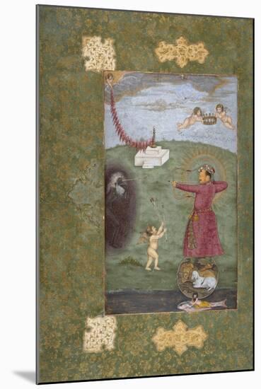 Emperor Jahangir Triumphing over Poverty-null-Mounted Art Print