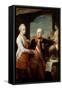 Emperor Joseph II with Grand Duke Pietro Leopoldo of Tuscany, 1769-Pompeo Girolamo Batoni-Framed Stretched Canvas