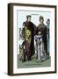 Emperor Justinian and Queen Theodora 482-565-Richard Brown-Framed Art Print