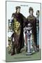 Emperor Justinian and Queen Theodora 482-565-Richard Brown-Mounted Art Print