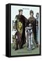 Emperor Justinian and Queen Theodora 482-565-Richard Brown-Framed Stretched Canvas