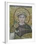 Emperor Justinian I (483-565) circa 547 AD-null-Framed Giclee Print